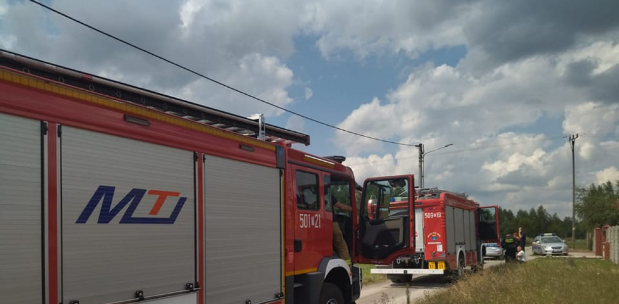 Staszów. Na posesję wtargnęła... koza. Na miejsce wezwano strażaków, policjantów i