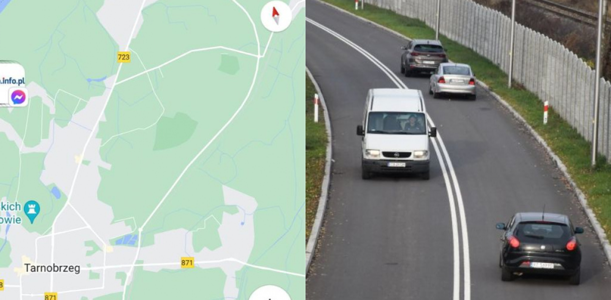 Obwodnica Tarnobrzega pojawiła się na mapach Google