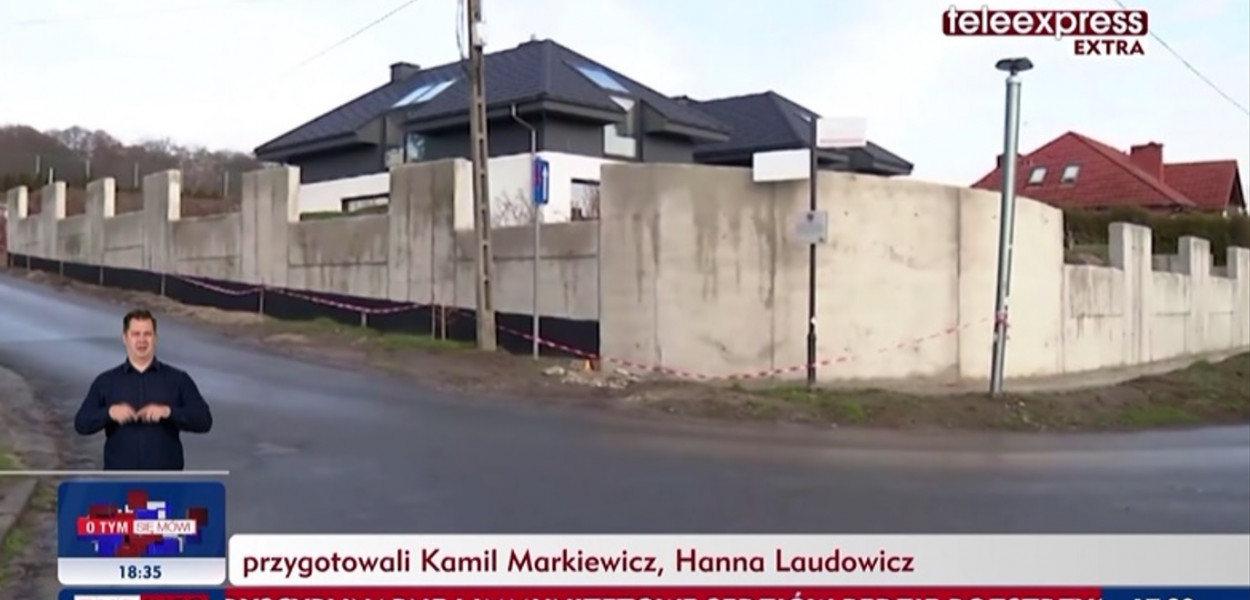 Sprawa sporu o ogrodzenie w Sandomierzu w Teleexpressie [WIDEO]