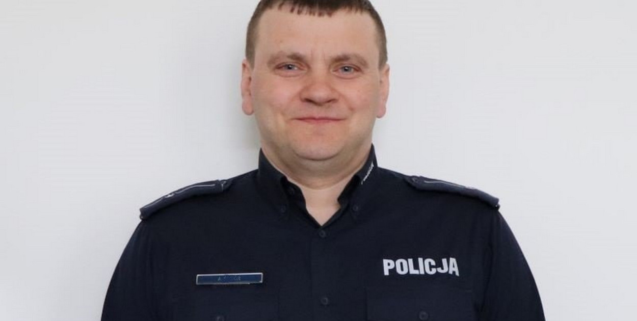 Nasz policjant w trakcie urlopu uratował życie 71-latkowi