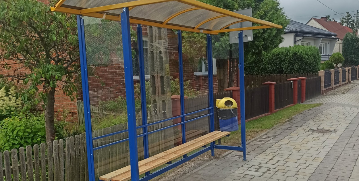 Nowe wiaty przystankowe w Tarnobrzegu