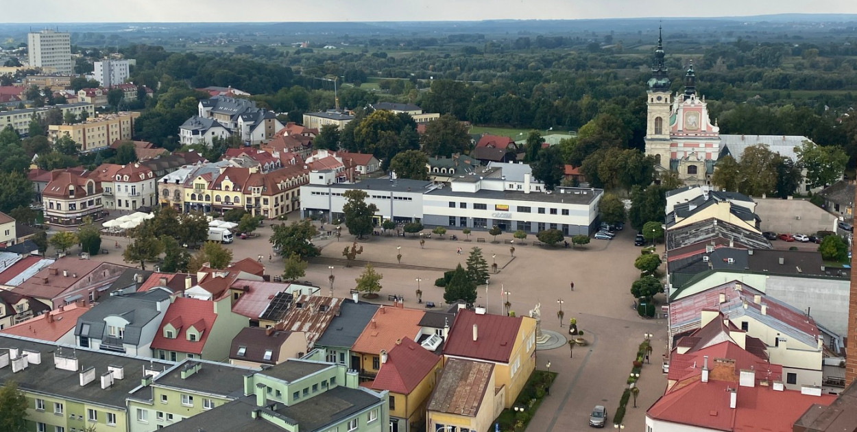 Przebudują plac Bartosza Głowackiego w Tarnobrzegu. Ma być więcej zieleni