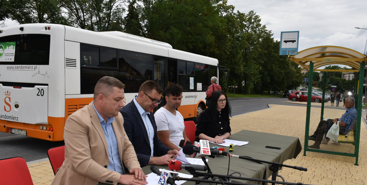 Przystanki autobusowe w Sandomierzu w nowej odsłonie 