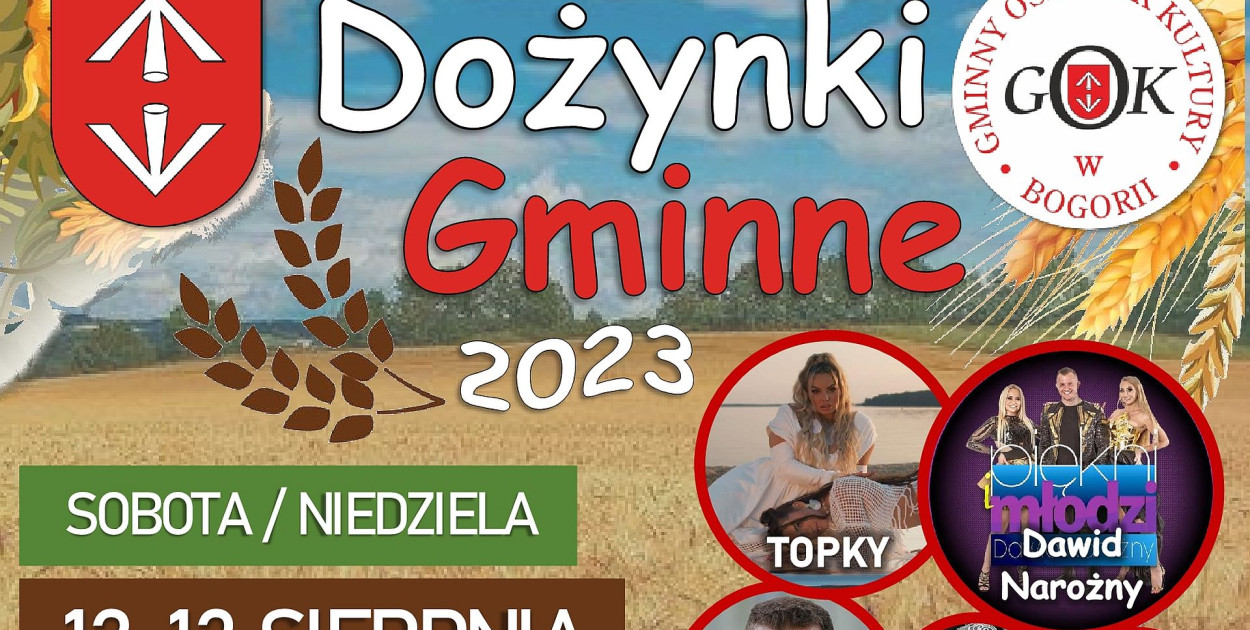 Dożynki Gminy Bogoria w tanecznym rytmie