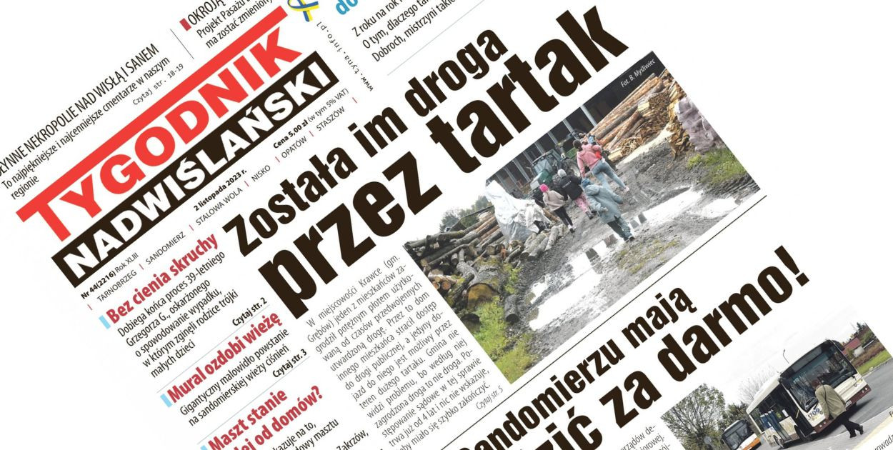 Co w najnowszym numerze "Tygodnika Nadwiślańskiego"? - 2 listopada 2023