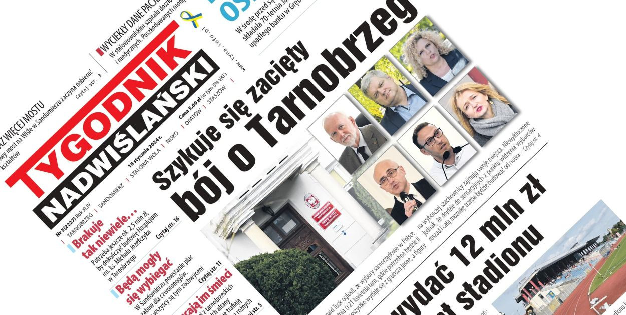 Co w najnowszym numerze "Tygodnika Nadwiślańskiego"? - 18 stycznia 2024