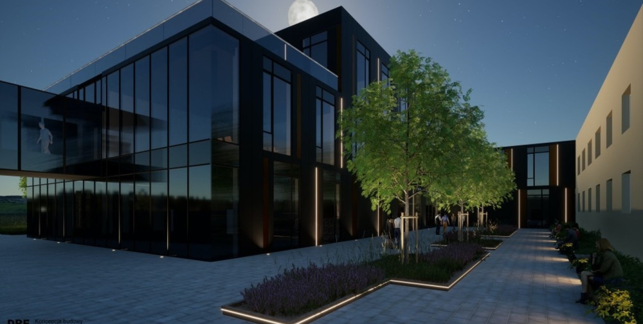 PUZ w Tarnobrzegu będzie miał nowy budynek dydaktyczny. Zobacz wizualizacje