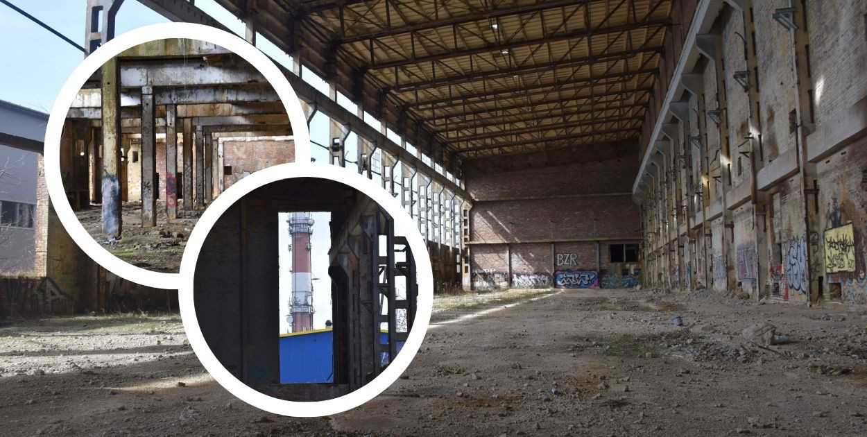 Tak wyglądają obecnie stare hale w Tarnobrzegu-Machowie.