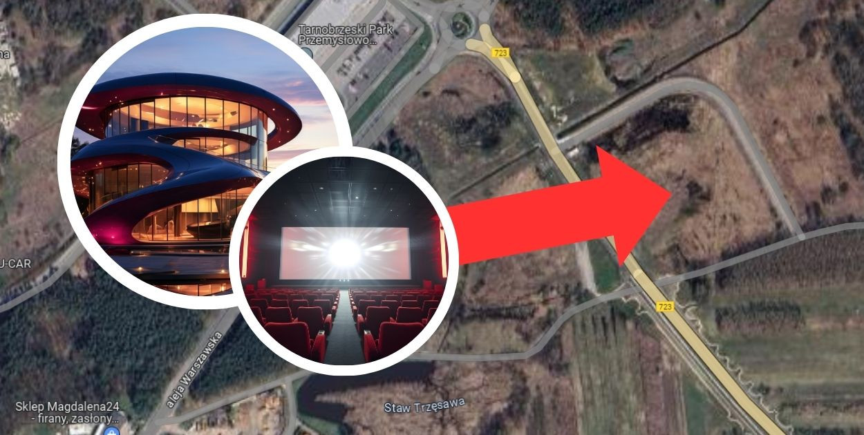 Budynek, w którym na mieścić się kino, które będzie częścią dużego centrum handlowego, ma powstać przy obwodnicy miasta