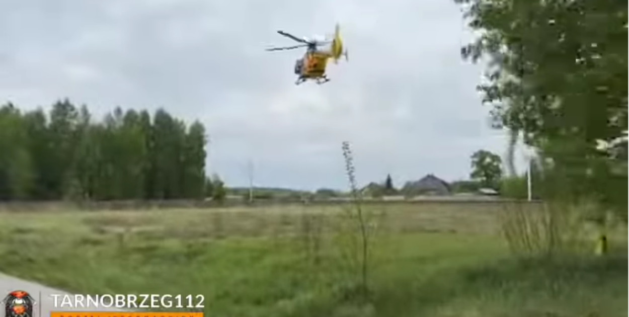Śmigłowiec LPR lądował w Jadachach.