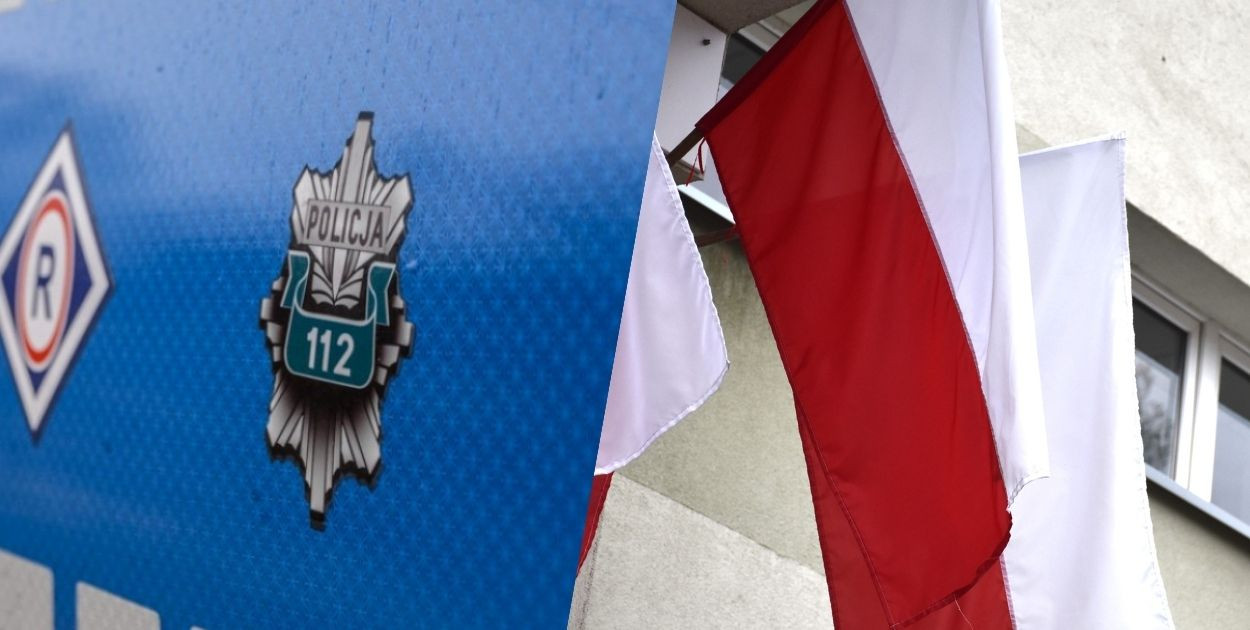 W Tarnobrzegu 20-latek ukradł flagę.