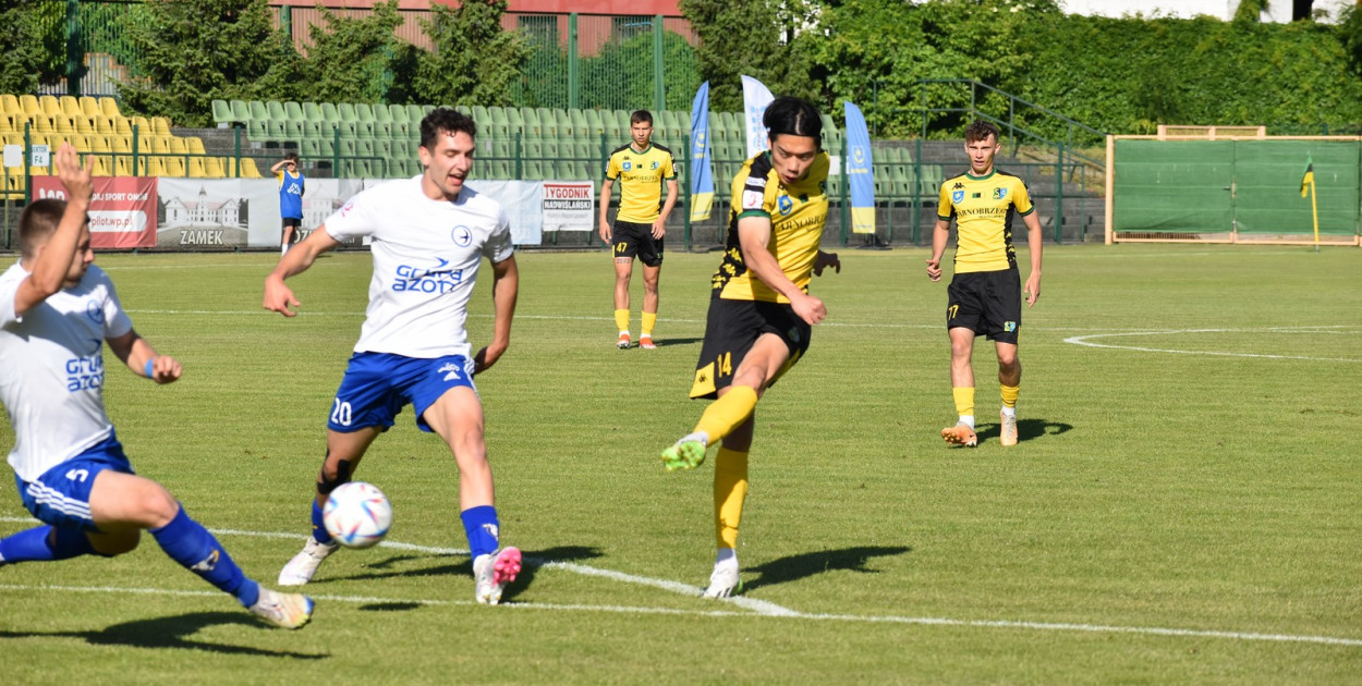 Mecz Siarka Tarnobrzeg - Unia Tarnów.