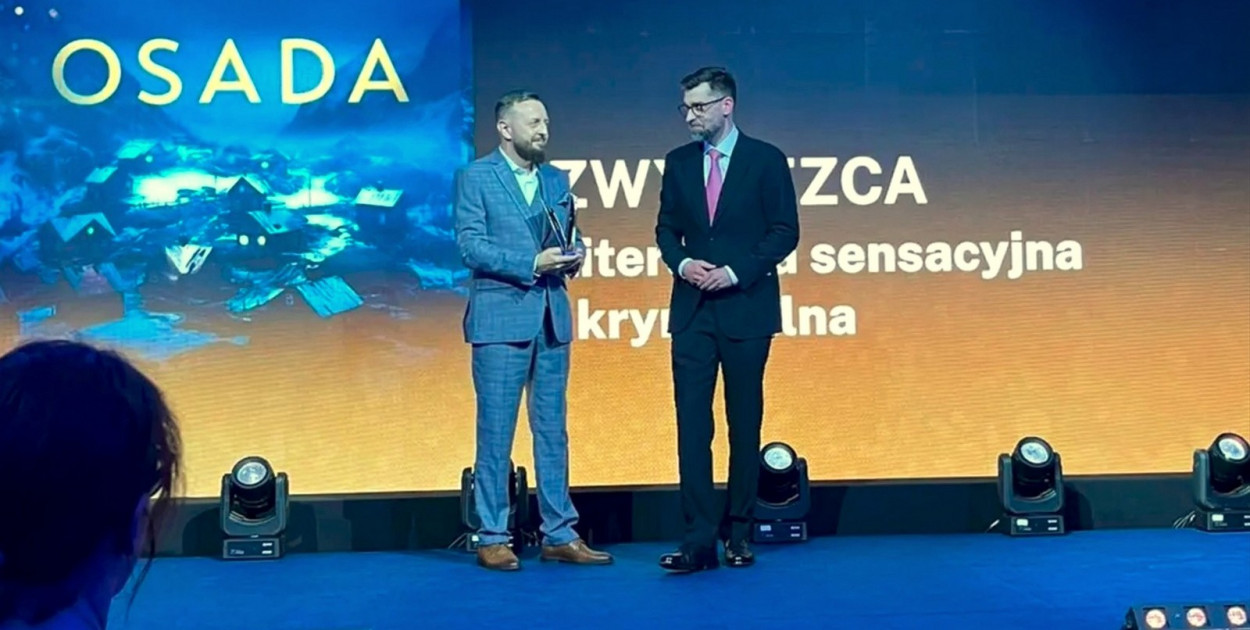 Książka Michała Śmielaka najlepszym polskim kryminałem  2023 roku!