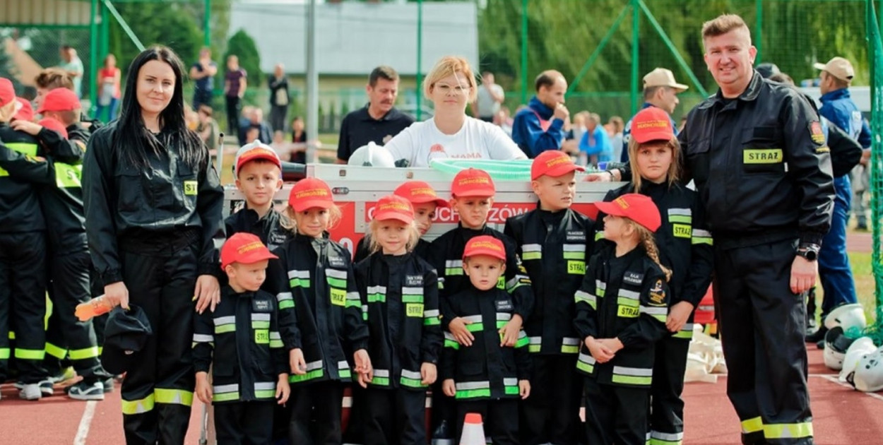 Mali Strażacy z Suchorzowa. Zdjęcie: Katarzyna Młyniec