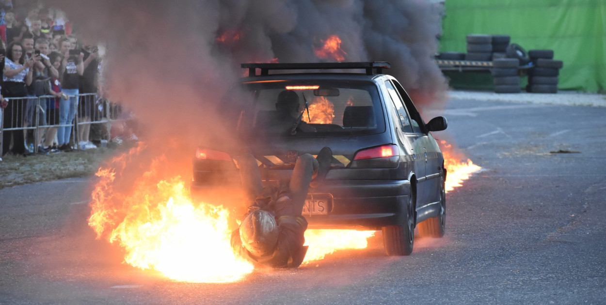 Pokaz Monster Truck Show w Tarnobrzegu.