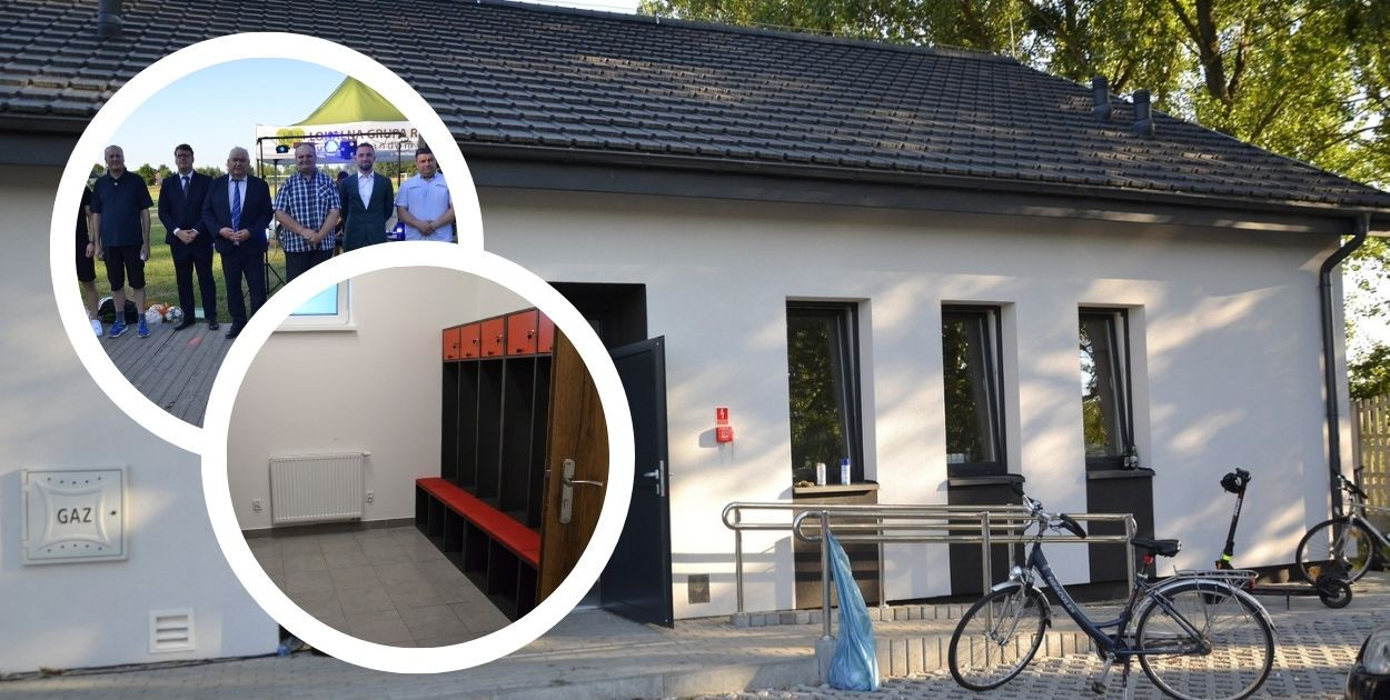 Uroczyste otwarcie nowej szatni Płomienia Chmielów [ZDJĘCIA]
