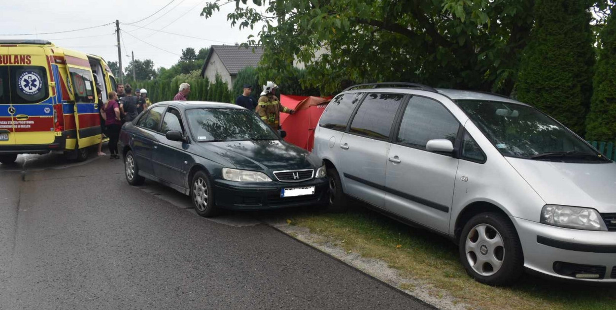 Wypadek w Stalach na ul. Jana Pawła II