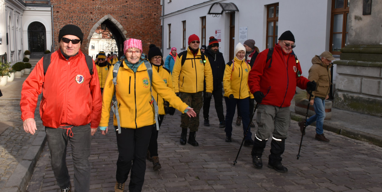 Start Noworocznego  Złazu po Górach Pieprzowych