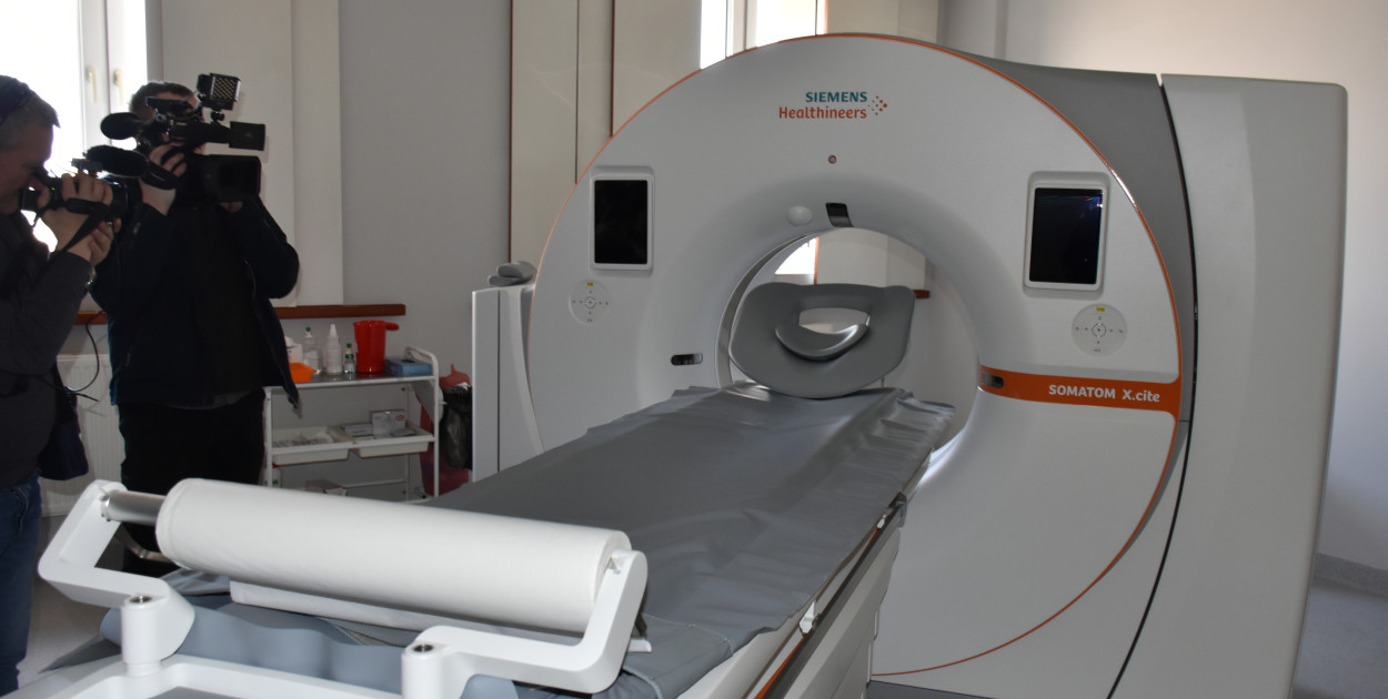 Nowa pracownia tomografii komputerowej w sandomierskim szpitalu 