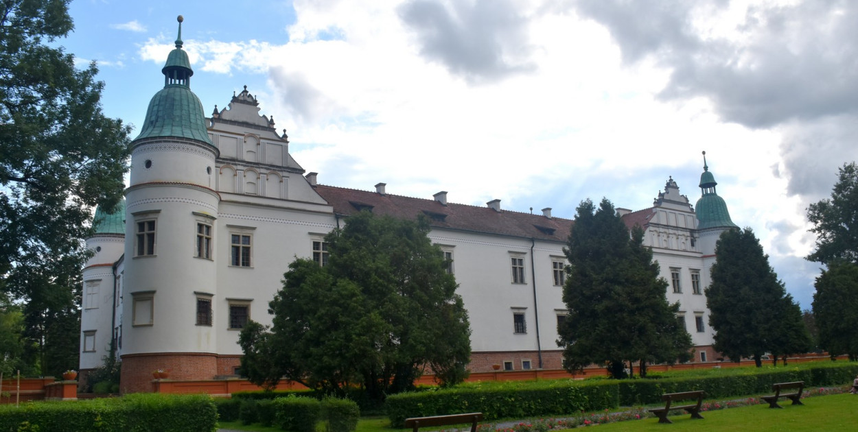 Militarna wystawa w zamku w Baranowie Sandomierskim