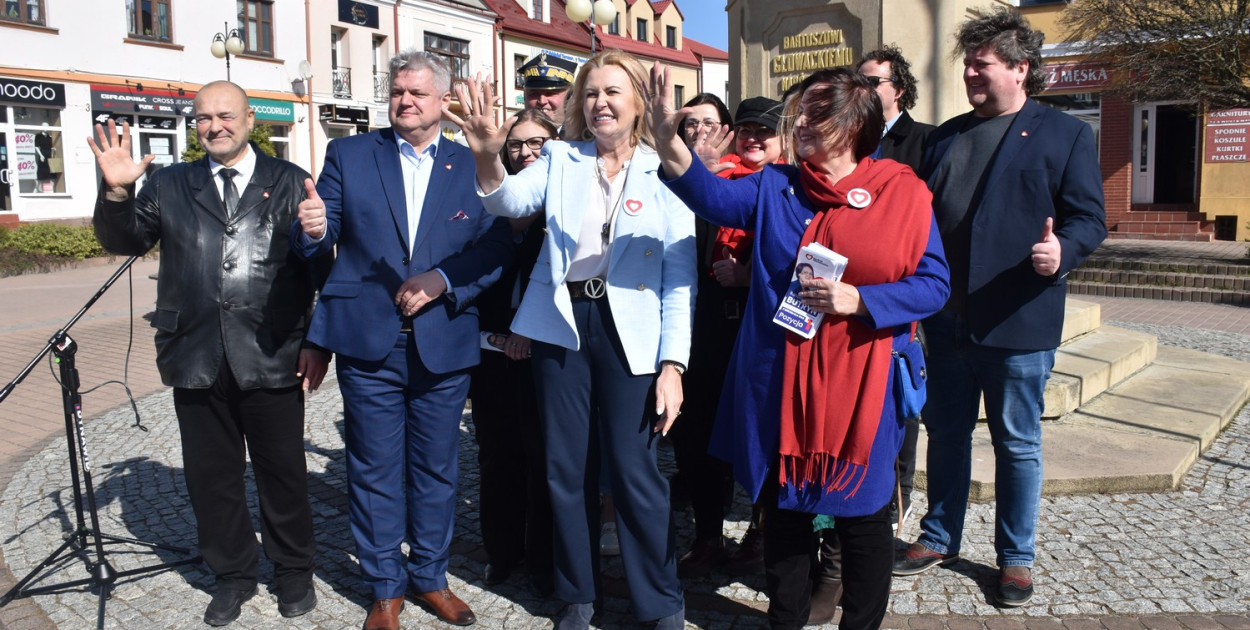 Swojego wsparcia w wyborach samorządowych miejscowym kandydatom udzieliła europosłanka Elżbieta Łukacijewska.