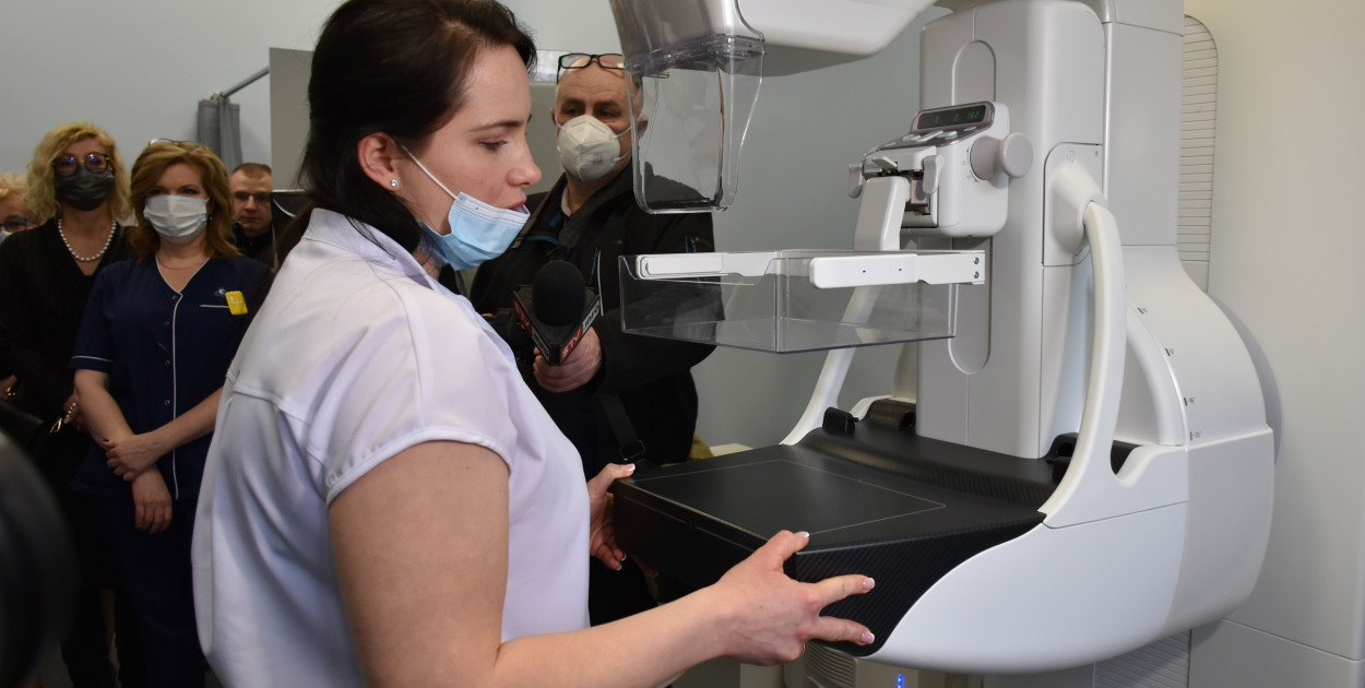 Otwarcie pracowni mammografii w sandomierskim szpitalu 