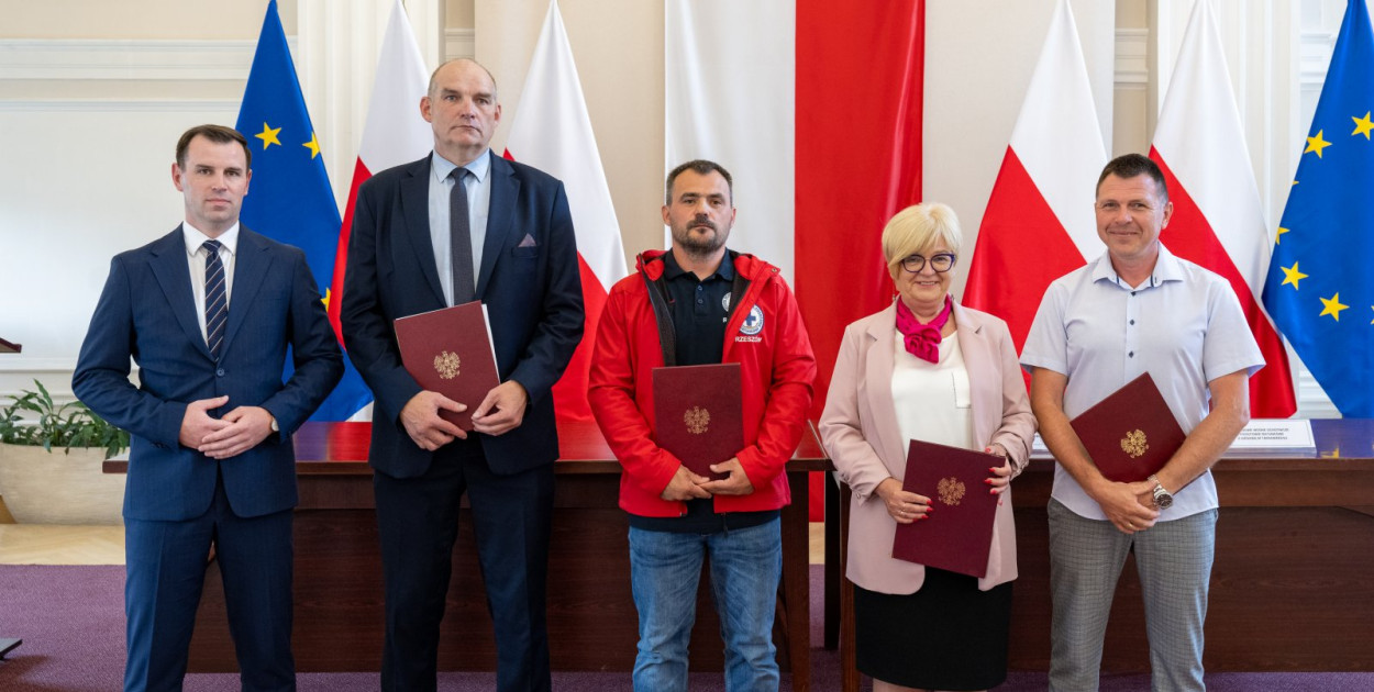 Wsparcie dla WOPR w Tarnobrzegu.