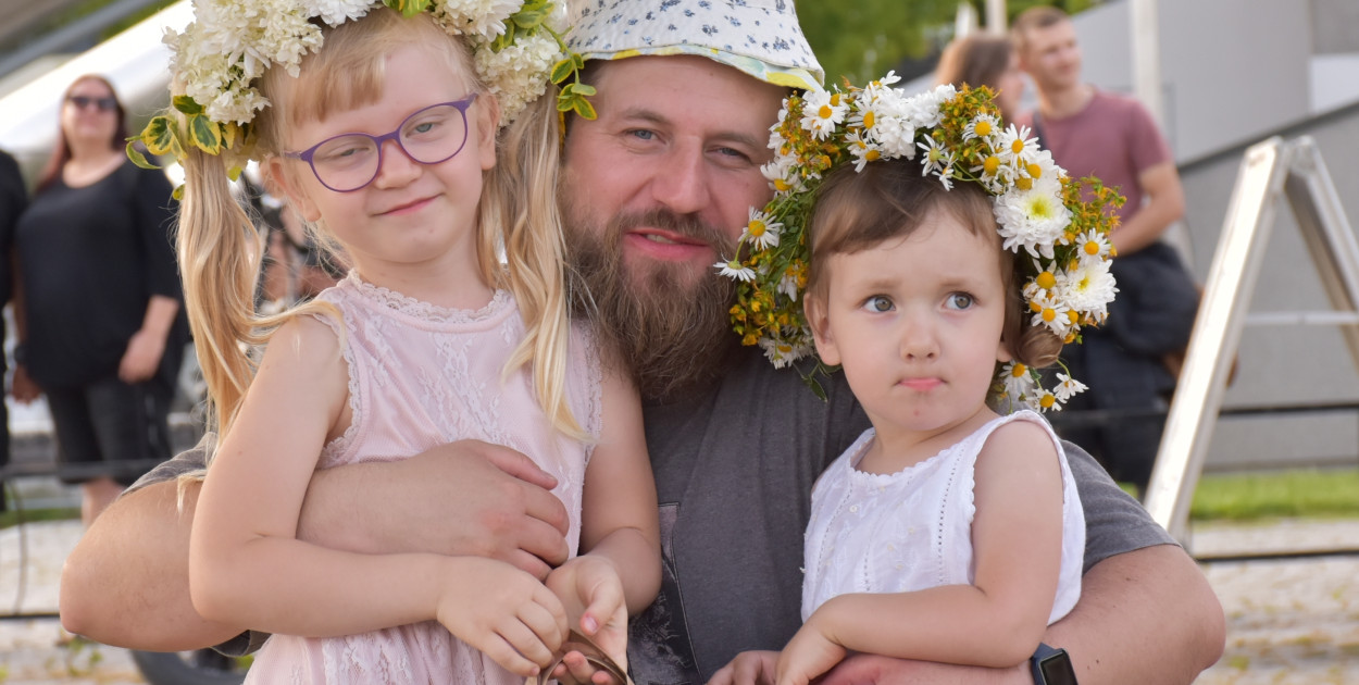 Uczestnicy II Sandomierskich Wianków Flisackich 