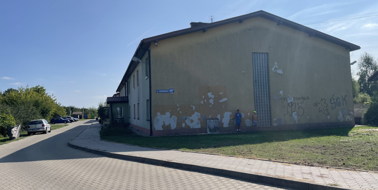 Bloki socjalne przy ulicy Trześniowskiej w Sandomierzu   
