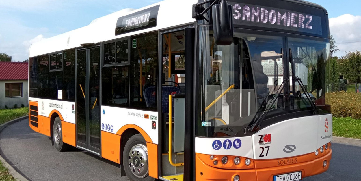 W niedzielę w sandomierskich autobusach miejskich bilet nie będzie potrzebny.