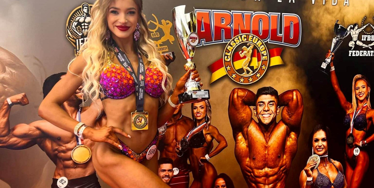 Paulina Choszcz na zawodach Arnold Classic  