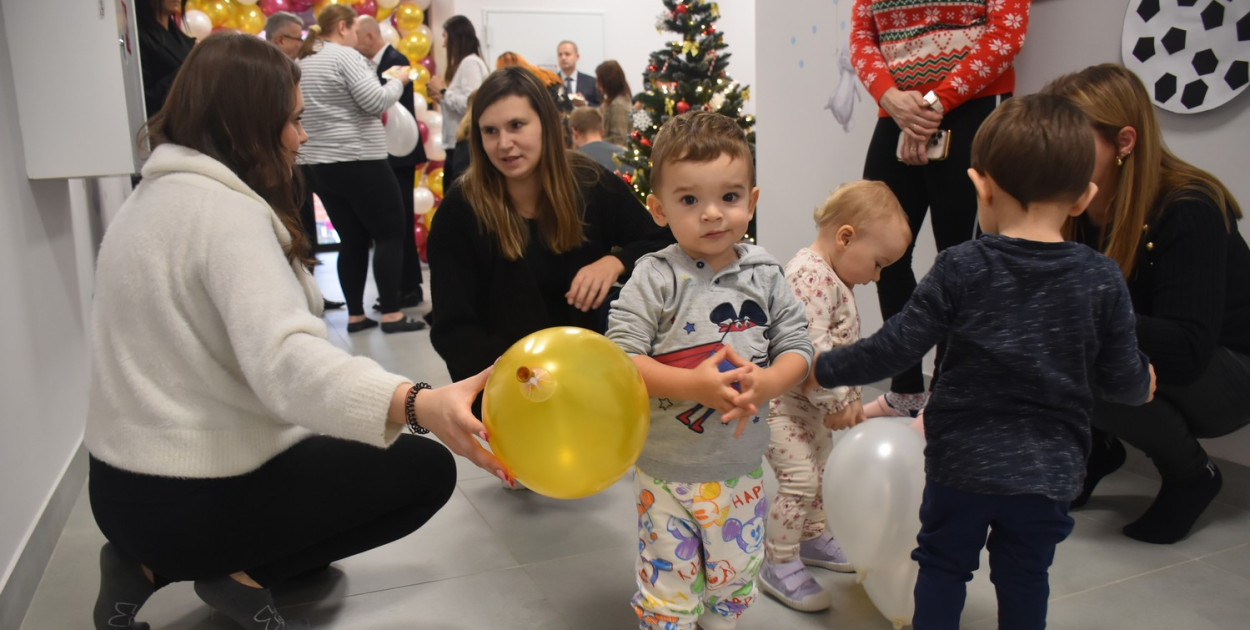 Uroczyste otwarcie żłobka w Jamnicy.