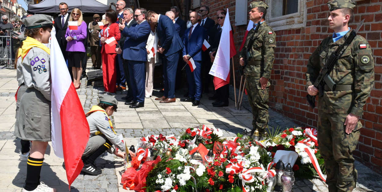 Sandomierskie obchody  Narodowego Święta Trzeciego Maja