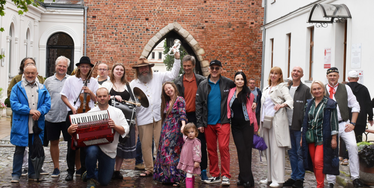 Uczestnicy sandomierskiego festiwalu 