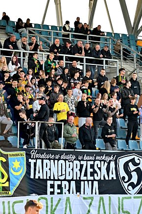 Zdjęcia kibiców mecz Siarka - Wisłoka-9500