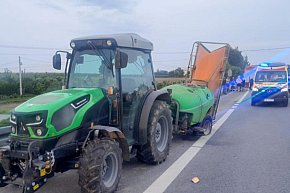 Wypadek na DK77 w powiecie sandomierskim-9645