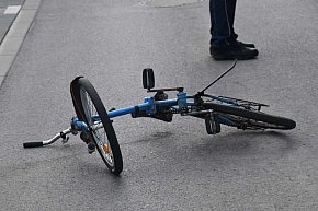 Potrącenie rowerzysty w Tarnobrzegu-9730