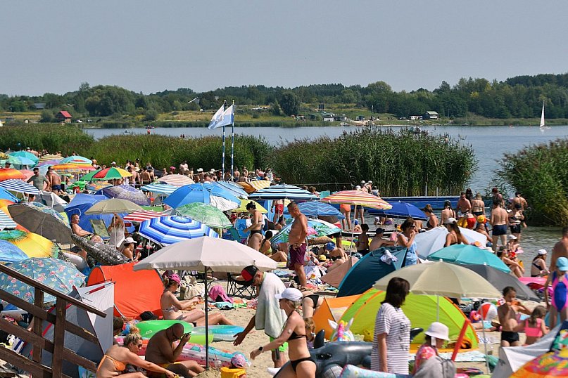 Sobota, 16 sierpnia, nad Jeziorem Tarnobrzeskim