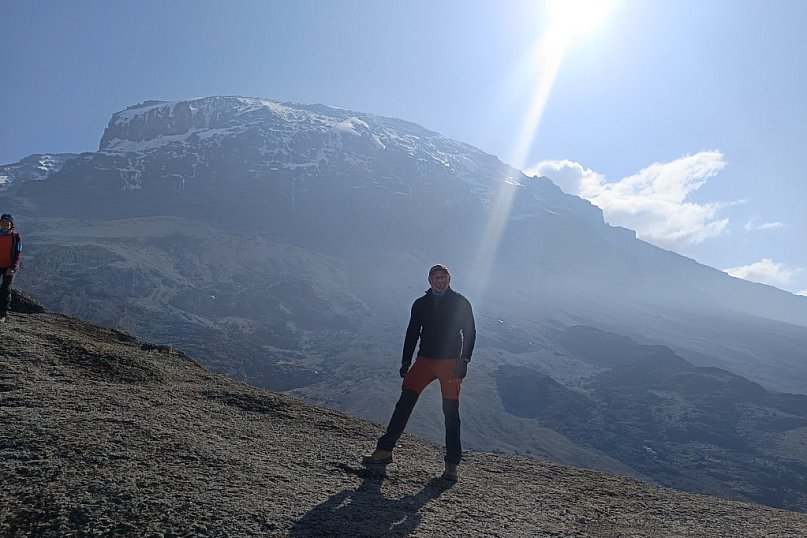 Tarnobrzeżanin na szczycie Kilimandżaro