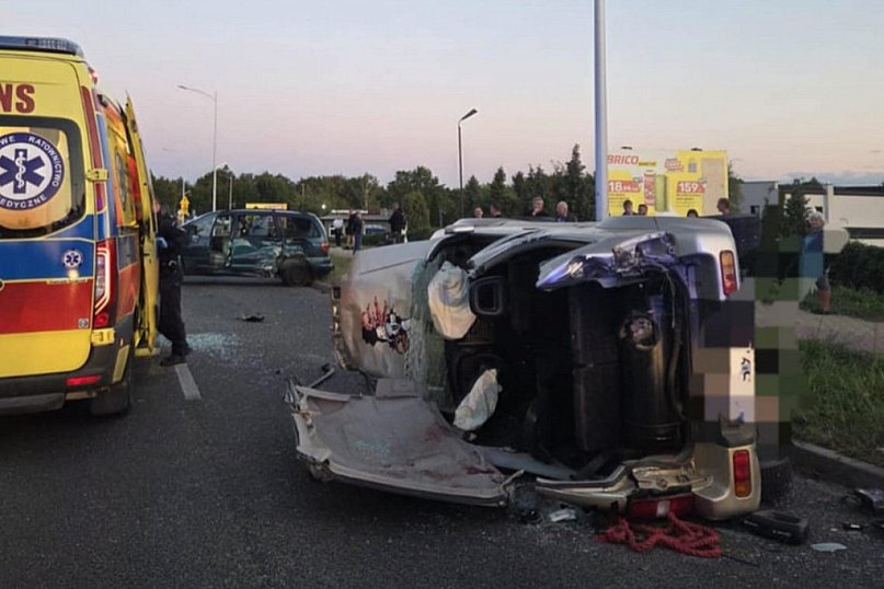 Groźny wypadek w Staszowie