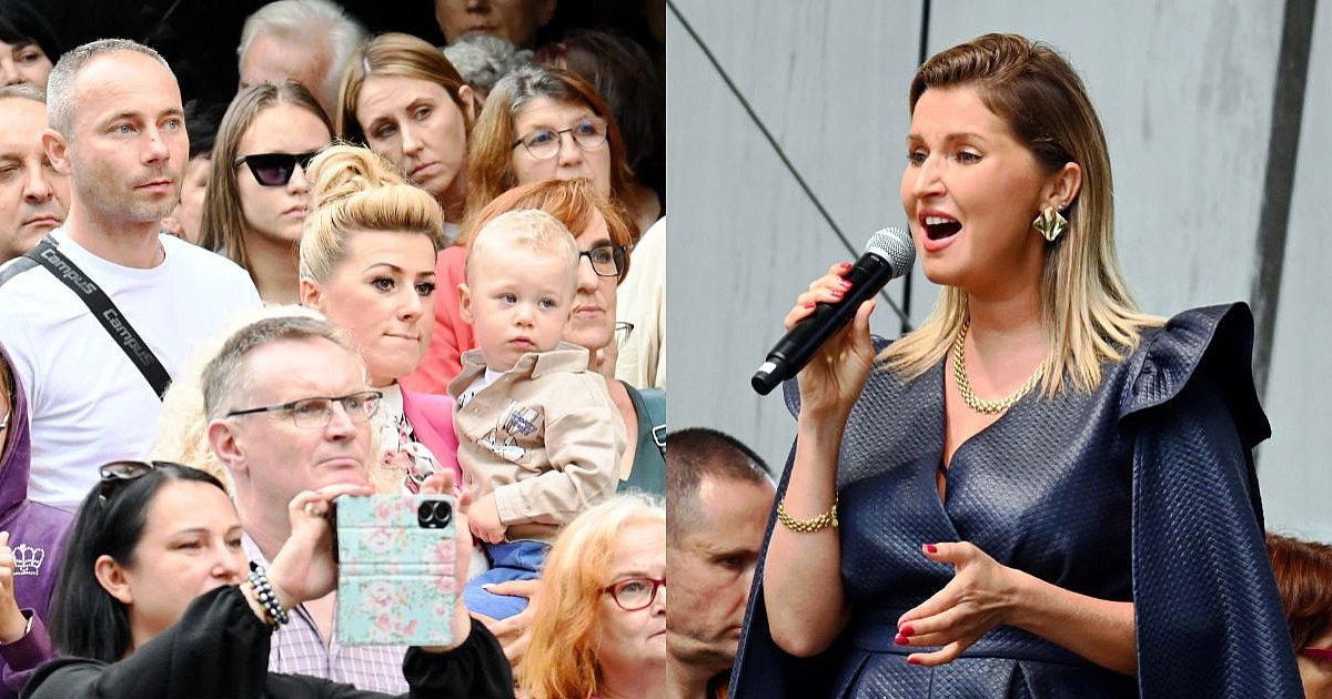 Przeboje Zbigniewa Wodeckiego wybrzmiały przed Zamkiem w Baranowie Sandomierskim [FOTO] [WIDEO]