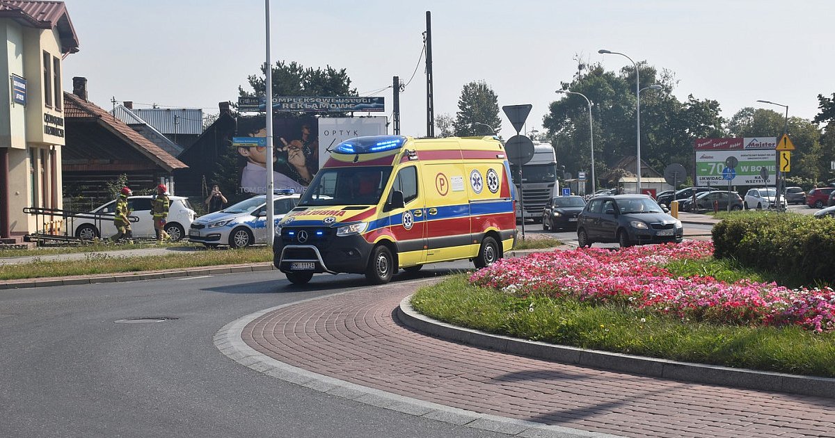 Potrącenie nieopodal targowiska w Tarnobrzegu [FOTO]