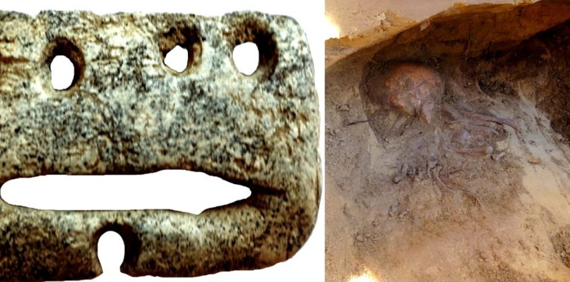 Grób trojga dzieci sprzed 4,5 tysiąca lat odkryto w Zawichoście     - 211011