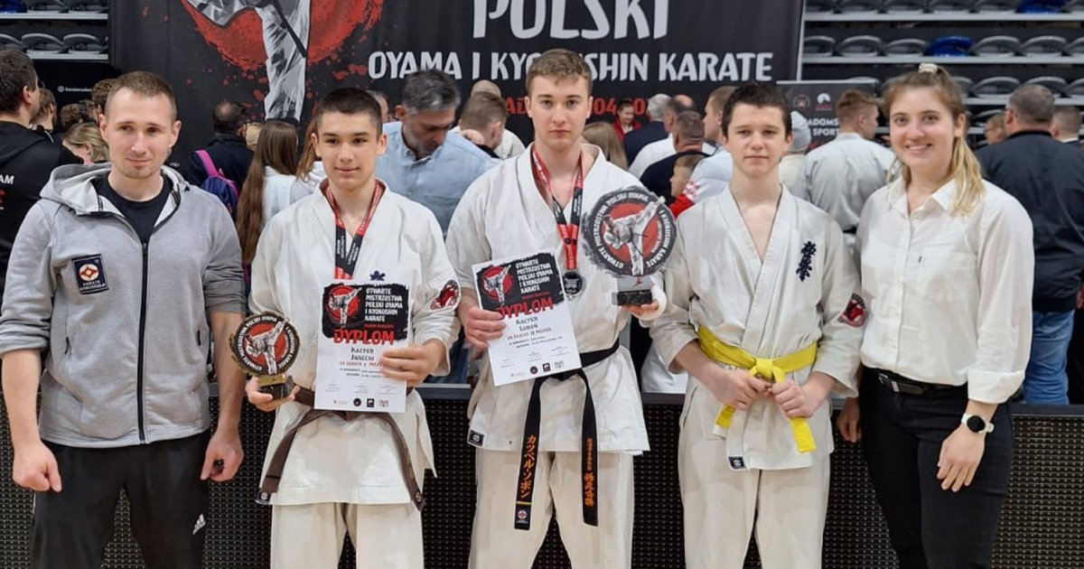 Zawodnicy Tarnobrzeskiego Klubu Kyokushin Karate z tytułami mistrza i wicemistrza kraju!