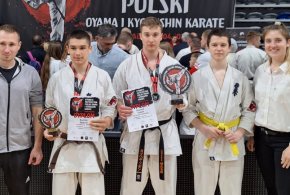 Zawodnicy Tarnobrzeskiego Klubu Kyokushin Karate z tytułem mistrza kraju-211128