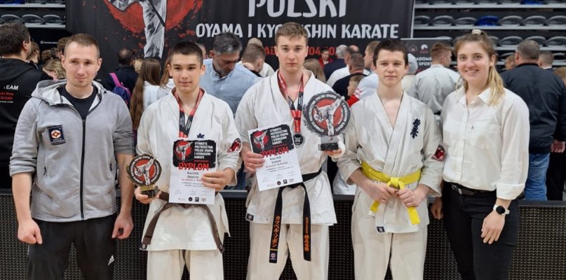 Zawodnicy Tarnobrzeskiego Klubu Kyokushin Karate z tytułem mistrza kraju - 211128