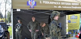 Żołnierze WOT odwiedzą w niedzielę Grębów