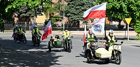 W Grębowie motocykliści uczcili Dzień Flagi [ZDJĘCIA] 
