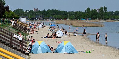 Majówka 2024 nad Jeziorem Tarnobrzeskim. Plażowanie, siatkówka i muzyka [FOTO]-211386