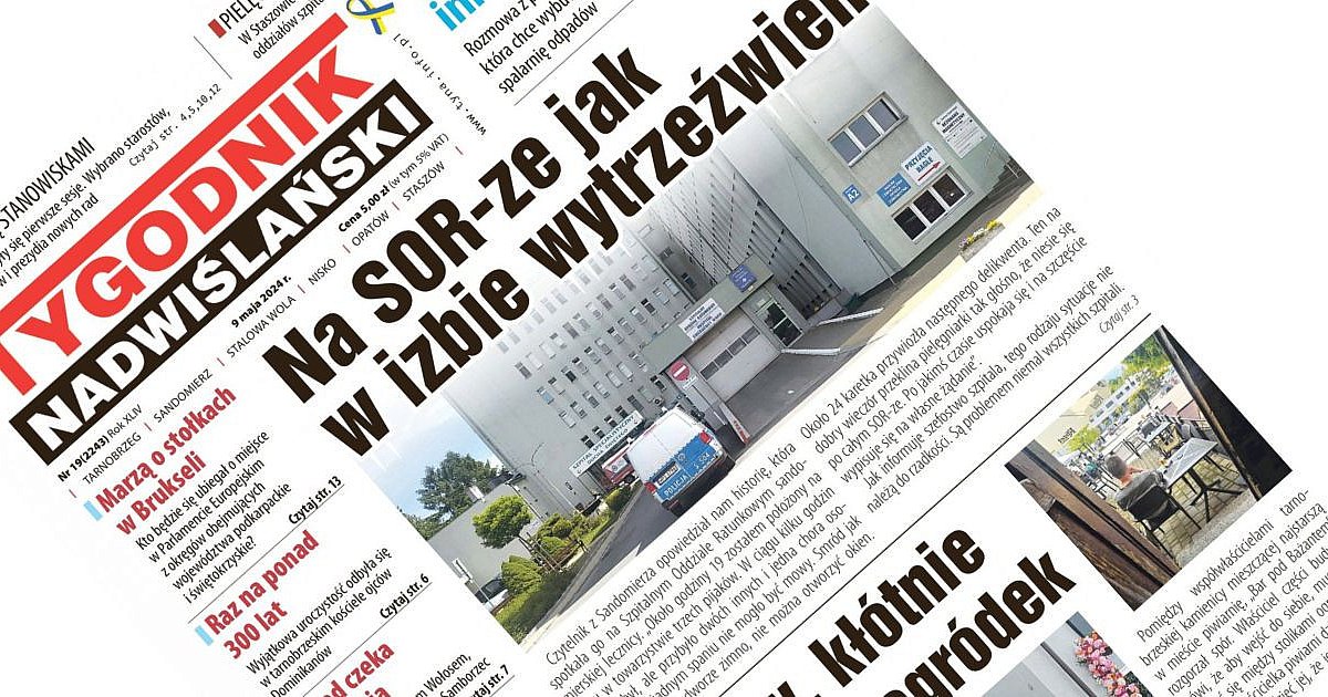 Co w najnowszym numerze "Tygodnika Nadwiślańskiego"? - 9 maja 2024